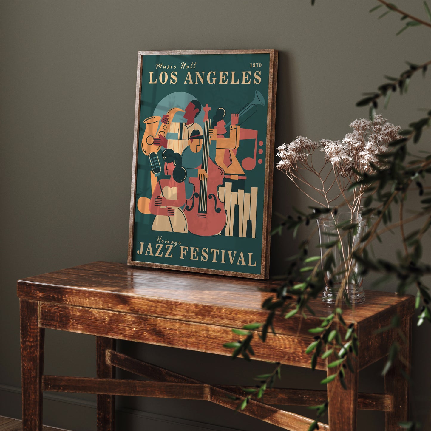 Los Angeles, Jazz Festival Poster