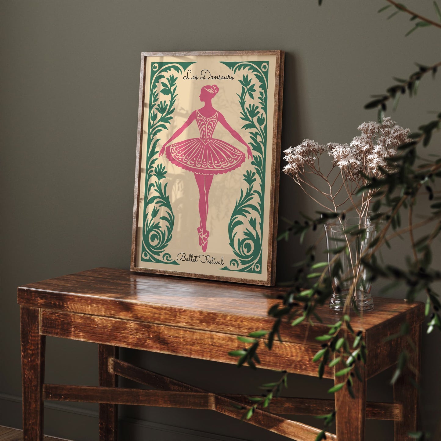 Ballet Festival French Music Poster