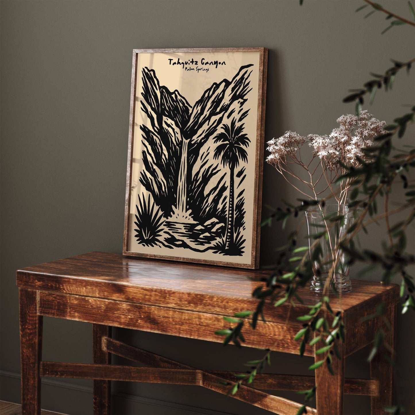 Tahquitz Canyon Poster - Palm Springs Wall Art