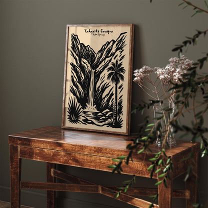 Tahquitz Canyon Poster - Palm Springs Wall Art