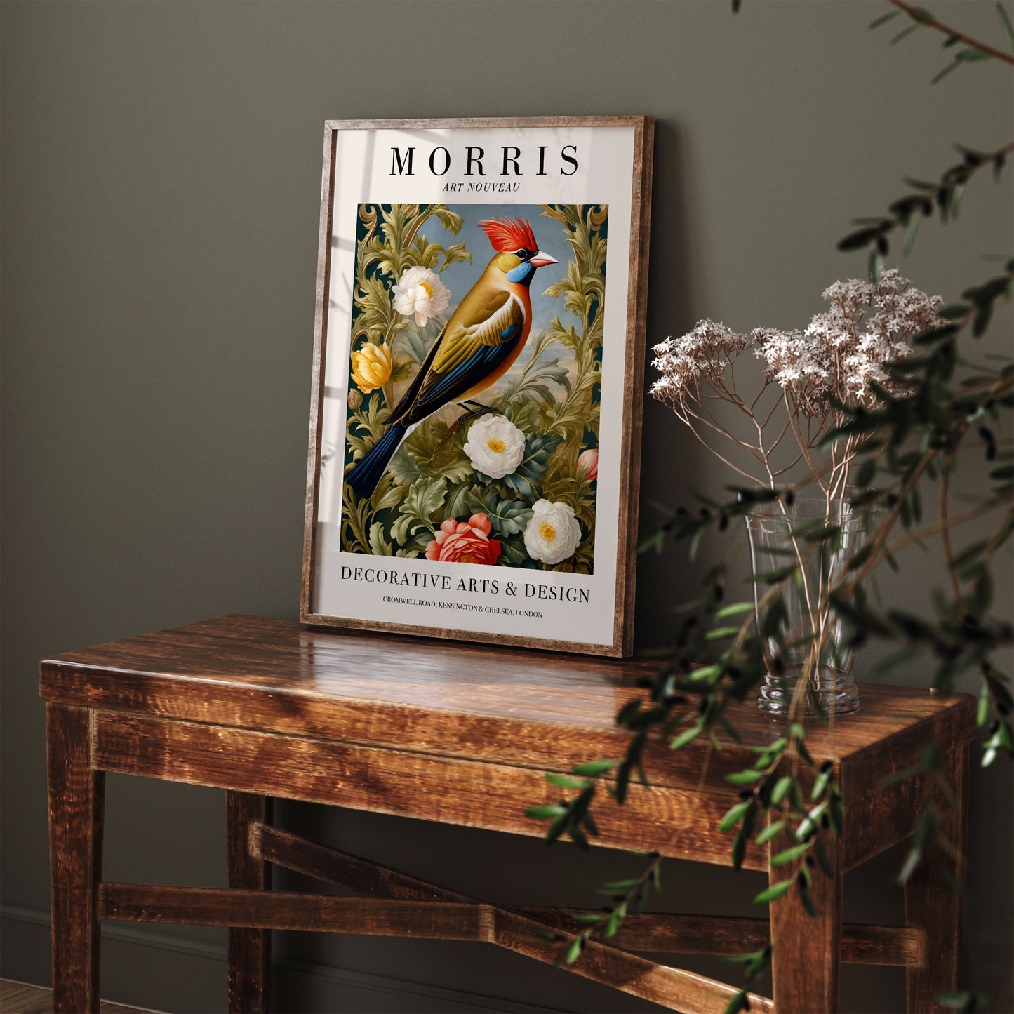 Decorative Arts Morris Bird Art Print