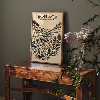 Walnut Canyon Arizona Poster