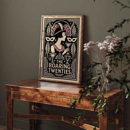 The Roaring Twenties Poster - Art Deco Music Art Print