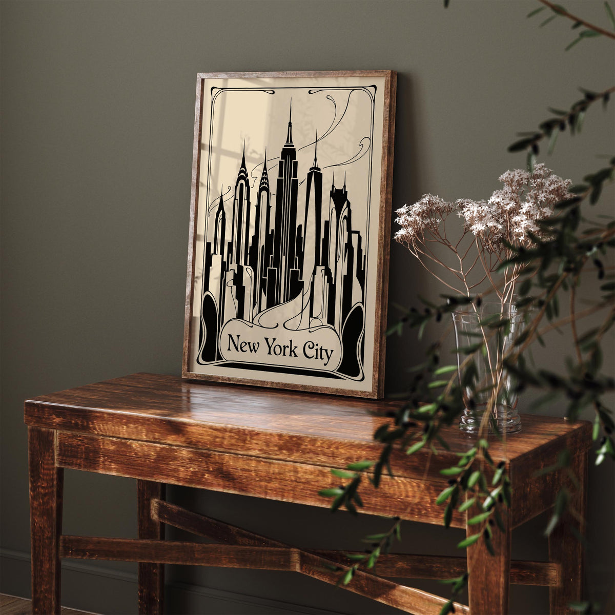 Art Deco New York City Poster