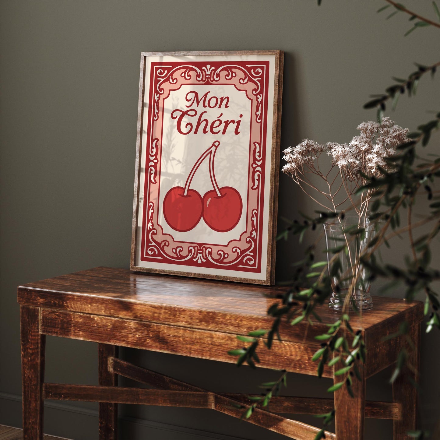 Mon Cheri French Poster