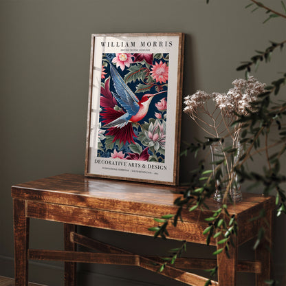 William Morris Hummingbird Poster