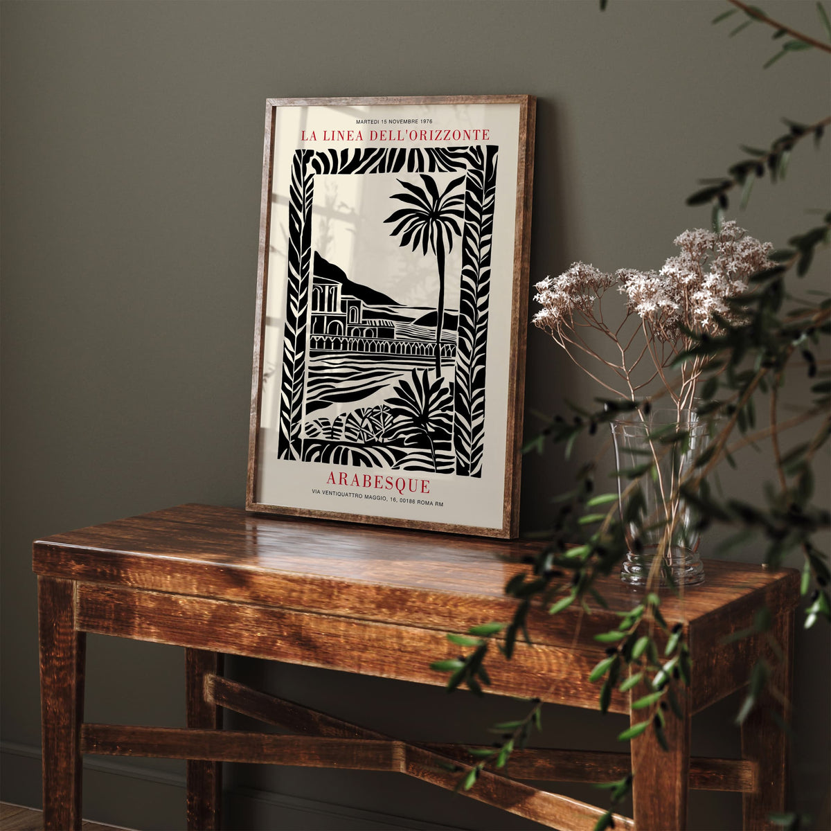 Arabesque Italy Art Print