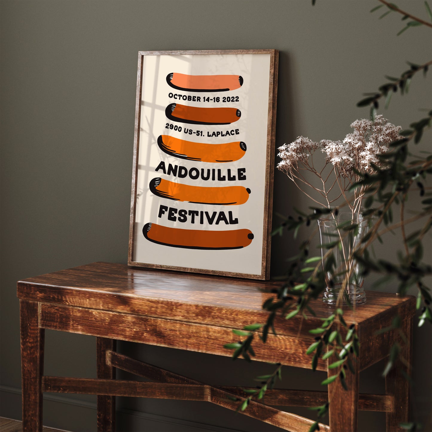 Andouille Sausage Festival 2022 Poster