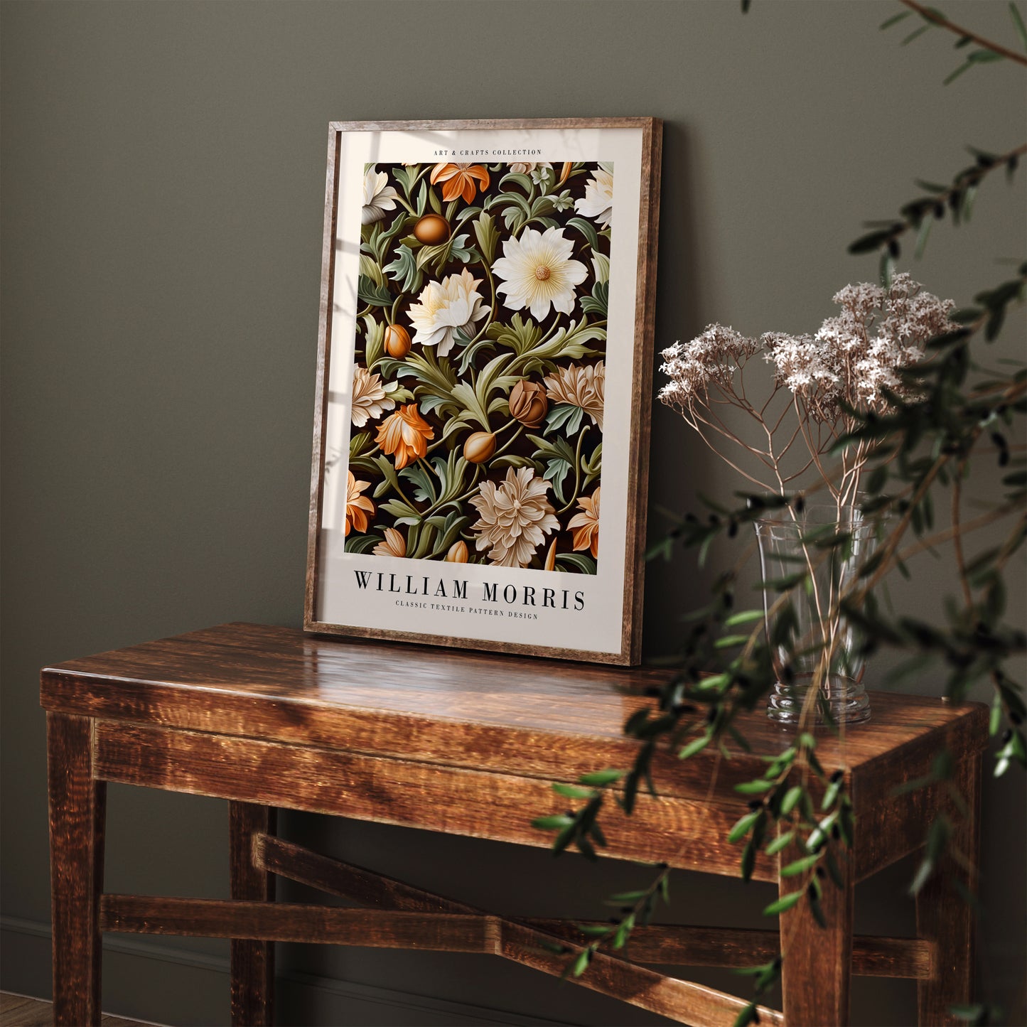 William Morris Greenery Giclee Print