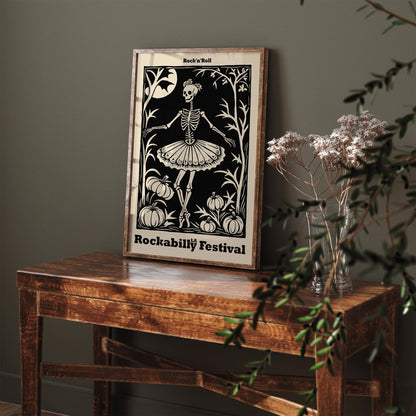 Rockabilly Ballerina Music Festival Poster