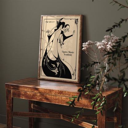 Opera Music Academy NYC Art Poster