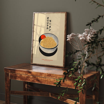 Ramen Noodles Made in Japan Poster