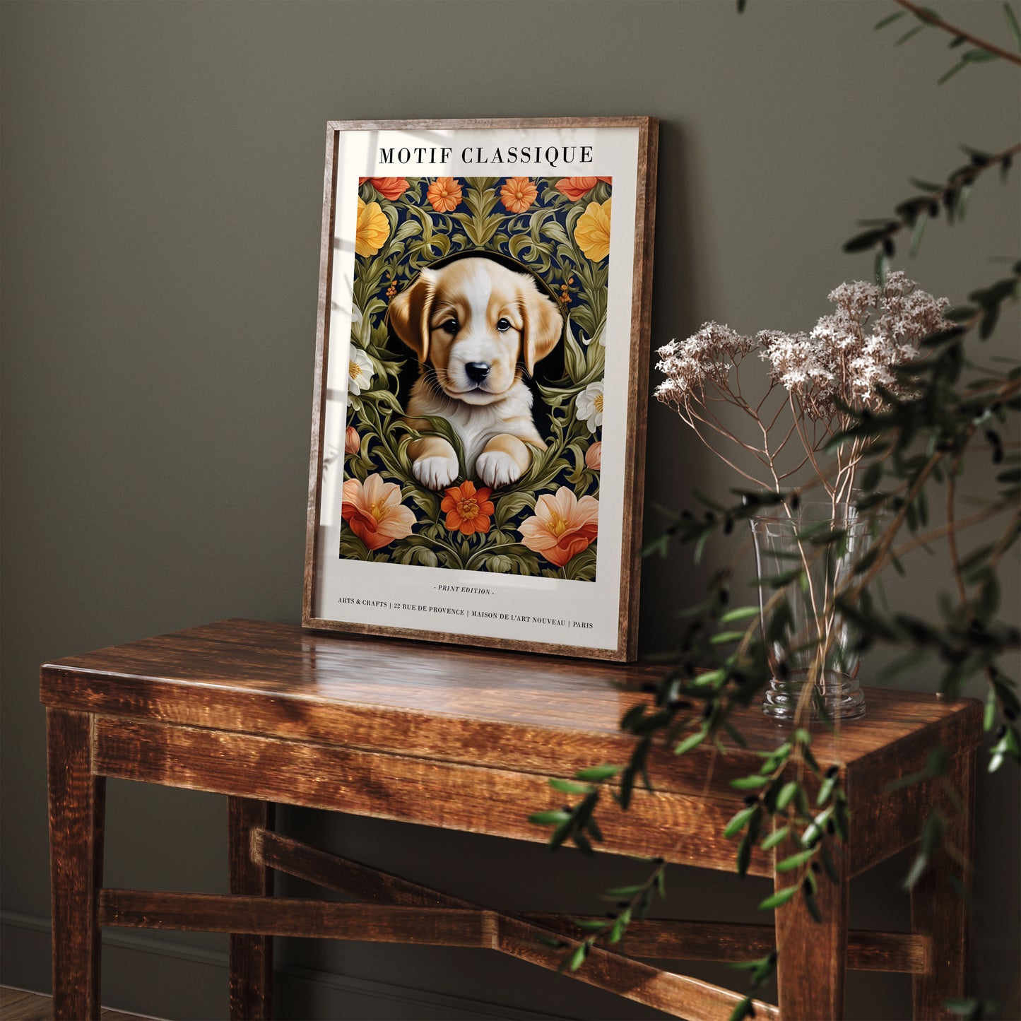 Little Poppy Dog Poster