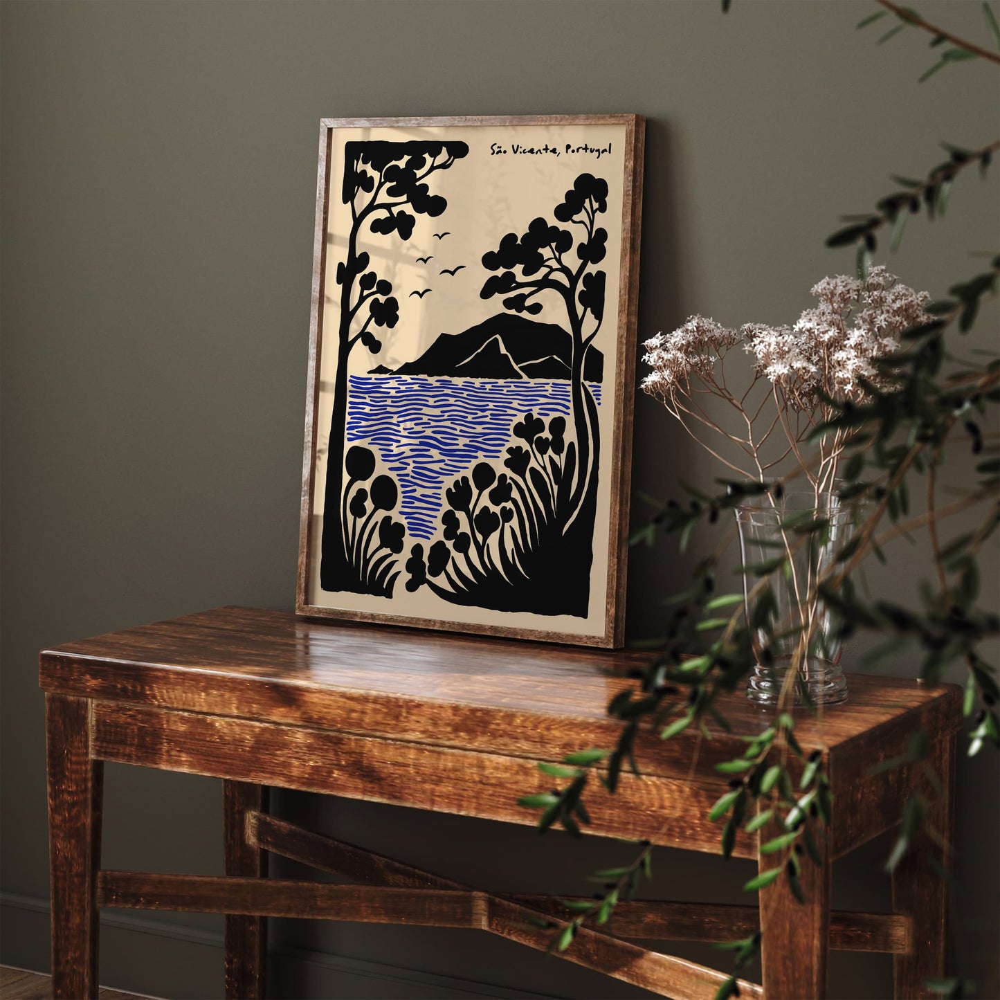 Sao Vicente Portugal Landscape Poster