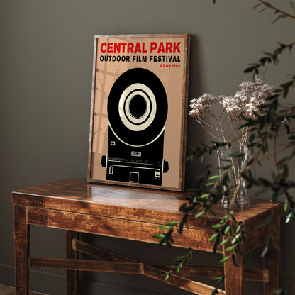 Central Park Outdoor Film Festival Poster