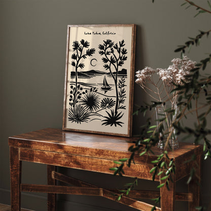 Lake Tahoe California Poster