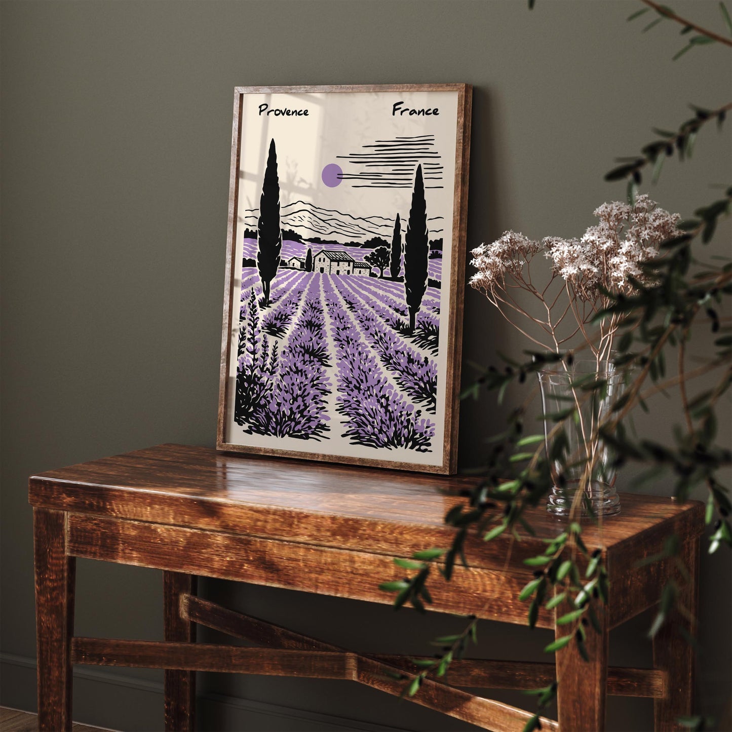 Provence France Travel Poster 2026