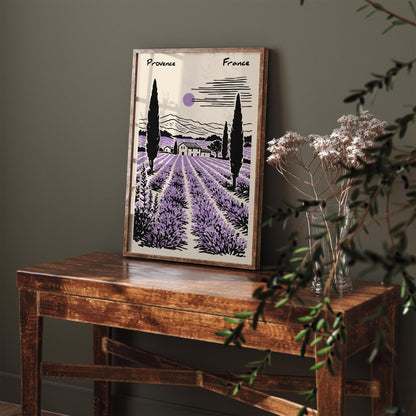 Provence France Travel Poster 2026
