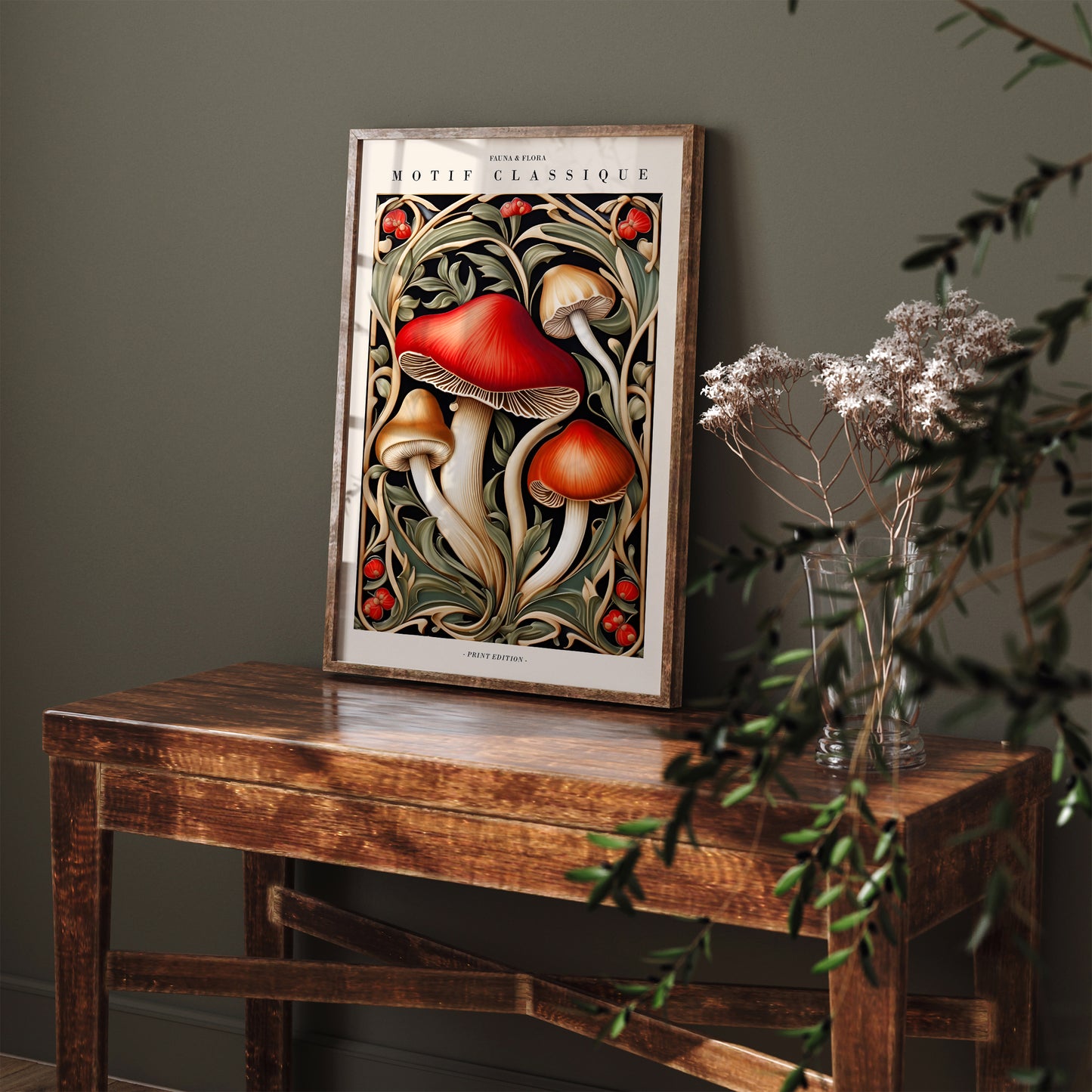 Fauna & Flora Motif Classique Morris Art Print