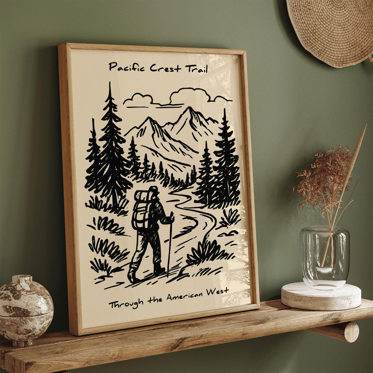 Pacific Crest Trail Poster