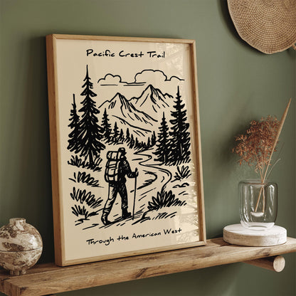 Pacific Crest Trail Poster