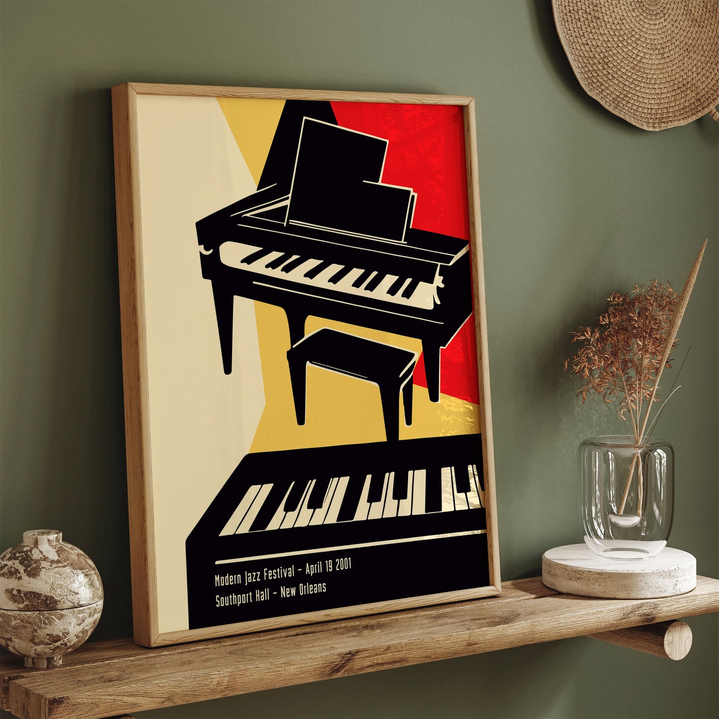 Modern Jazz Festival New Orleans Art Print