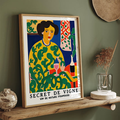 French Vine Vintage Poster Reproduction Print