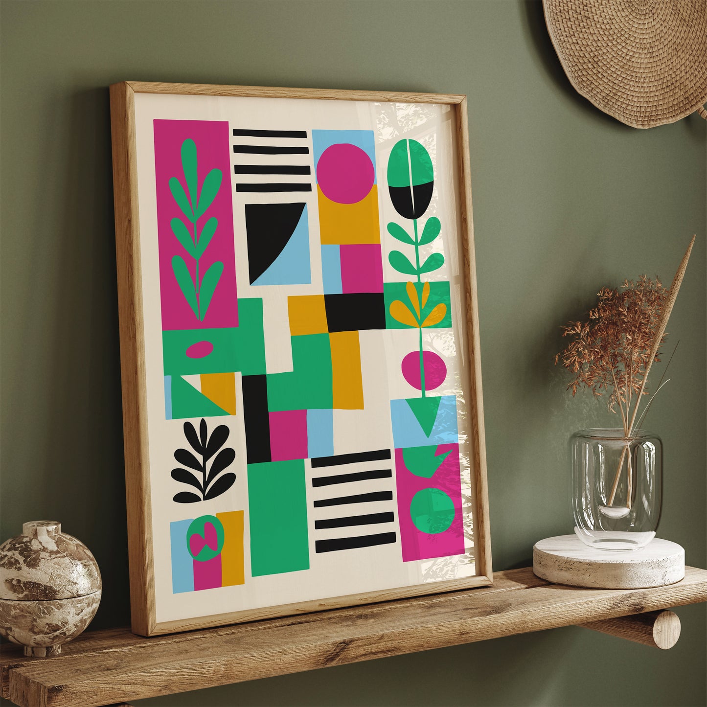 Modern Abstract Colorful Wall Art 2025