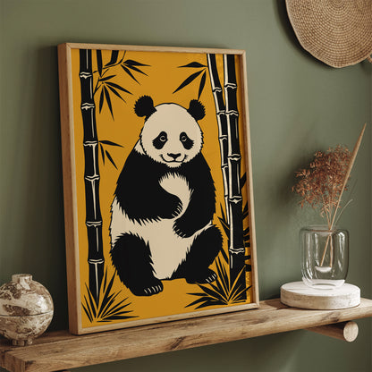 Giant Panda Art Print