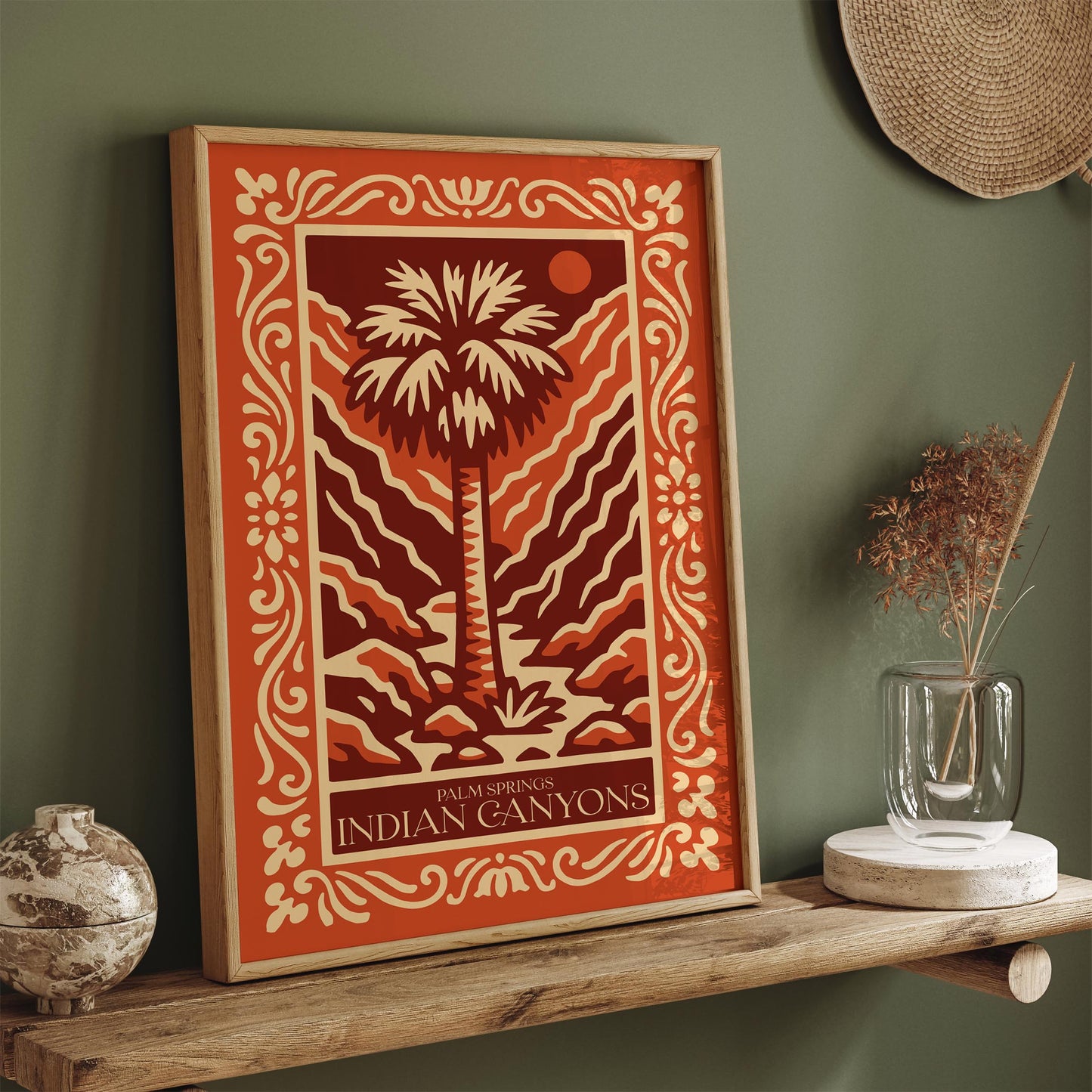 Tahquitz Canyon Palm Springs Poster