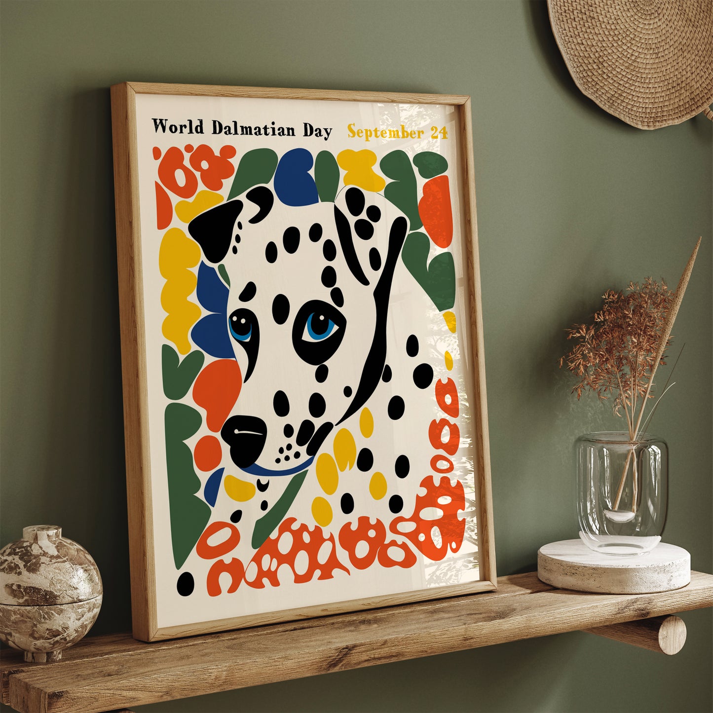 World Dalmatian Day Colorful Poster