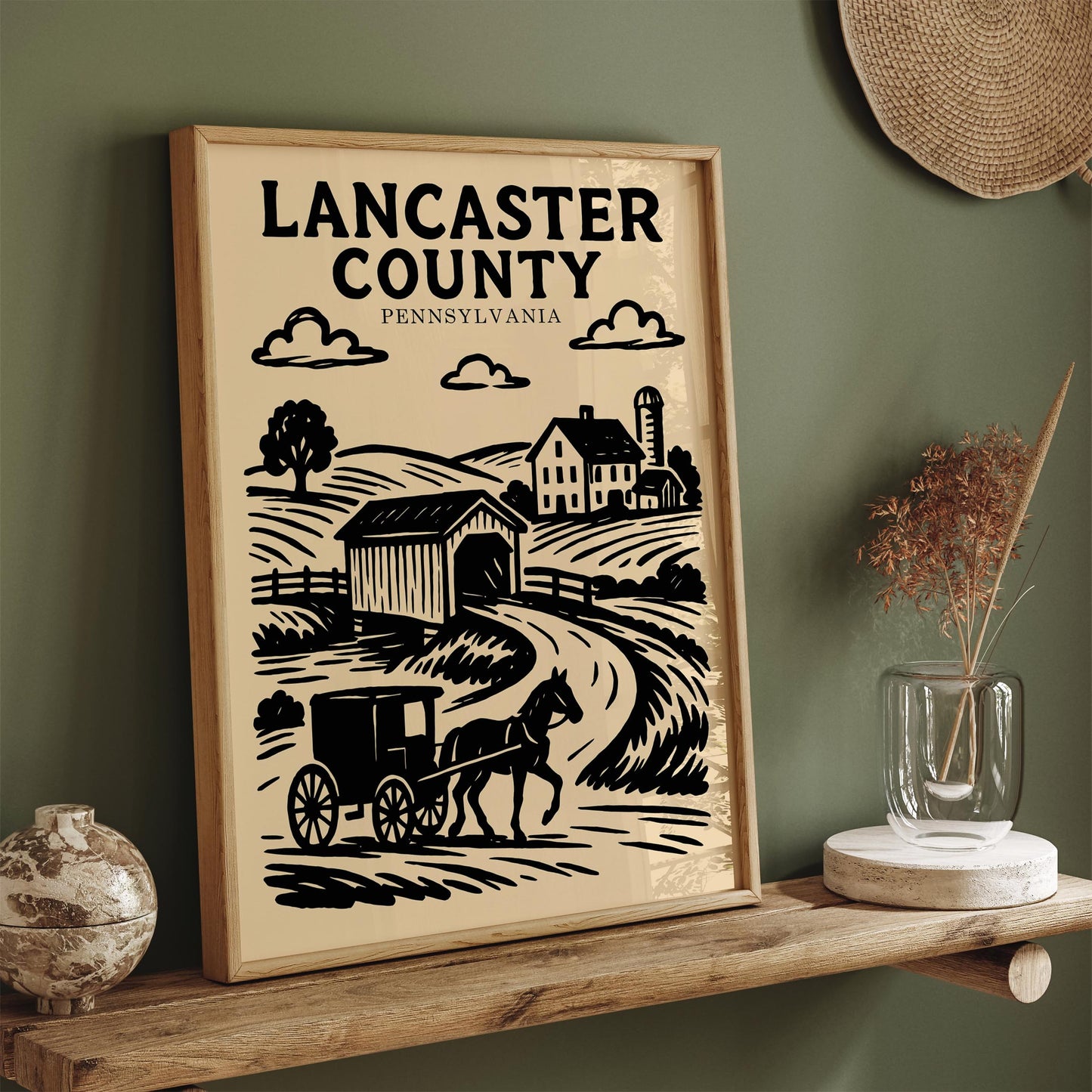 Lancaster California Poster