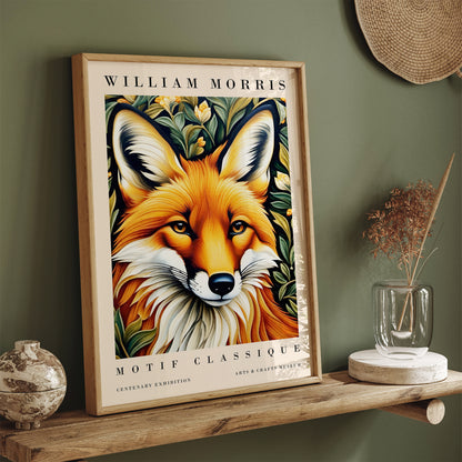 Art Nouveau Morris Fox Poster