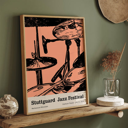 Stuttguard Jazz Festival 1975 Poster