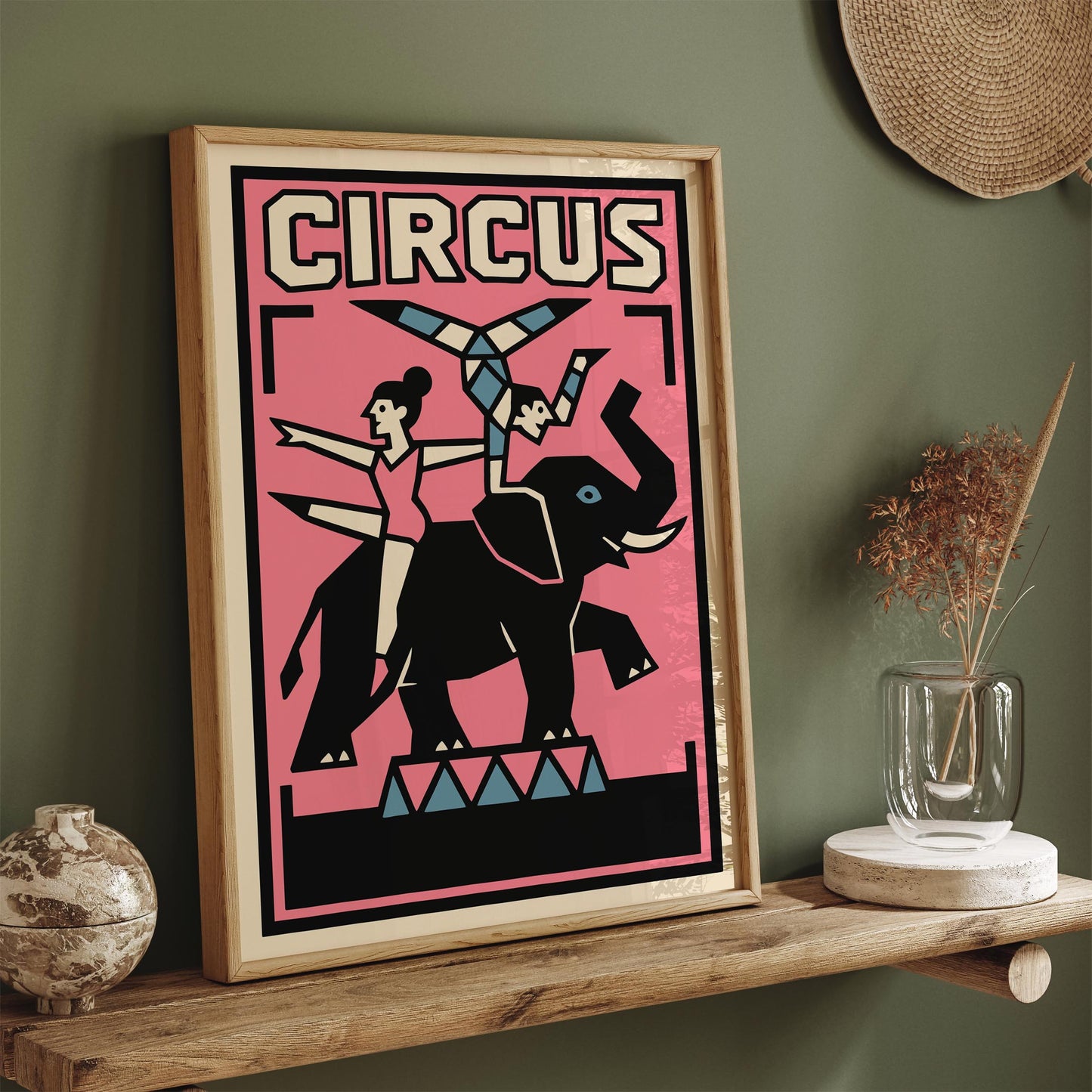 Circus Poster – Funhouse Style Wall Art