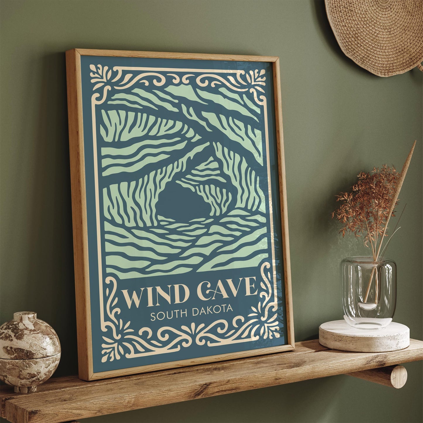 Wind Cave South Dakota Poster