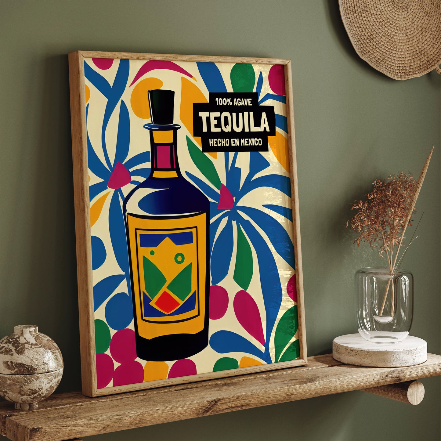 Original Tequila Retro Poster