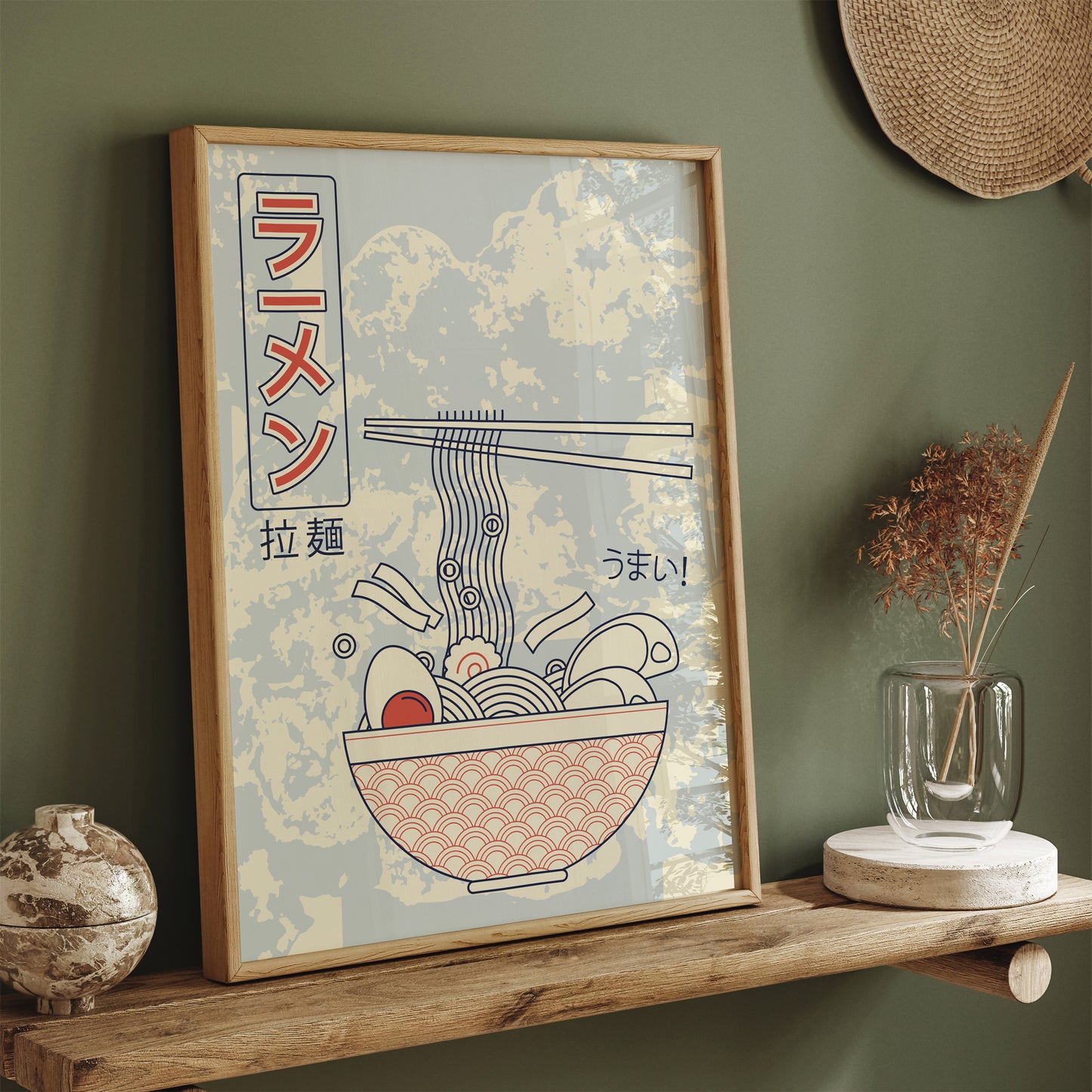 Japanese Ramen Authentic Poster