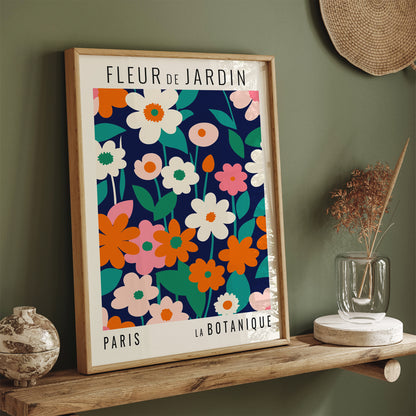 Parisian Flower Market Cut Outs Wall Art