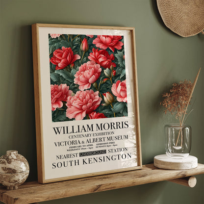 Vintage Floral William Morris Poster