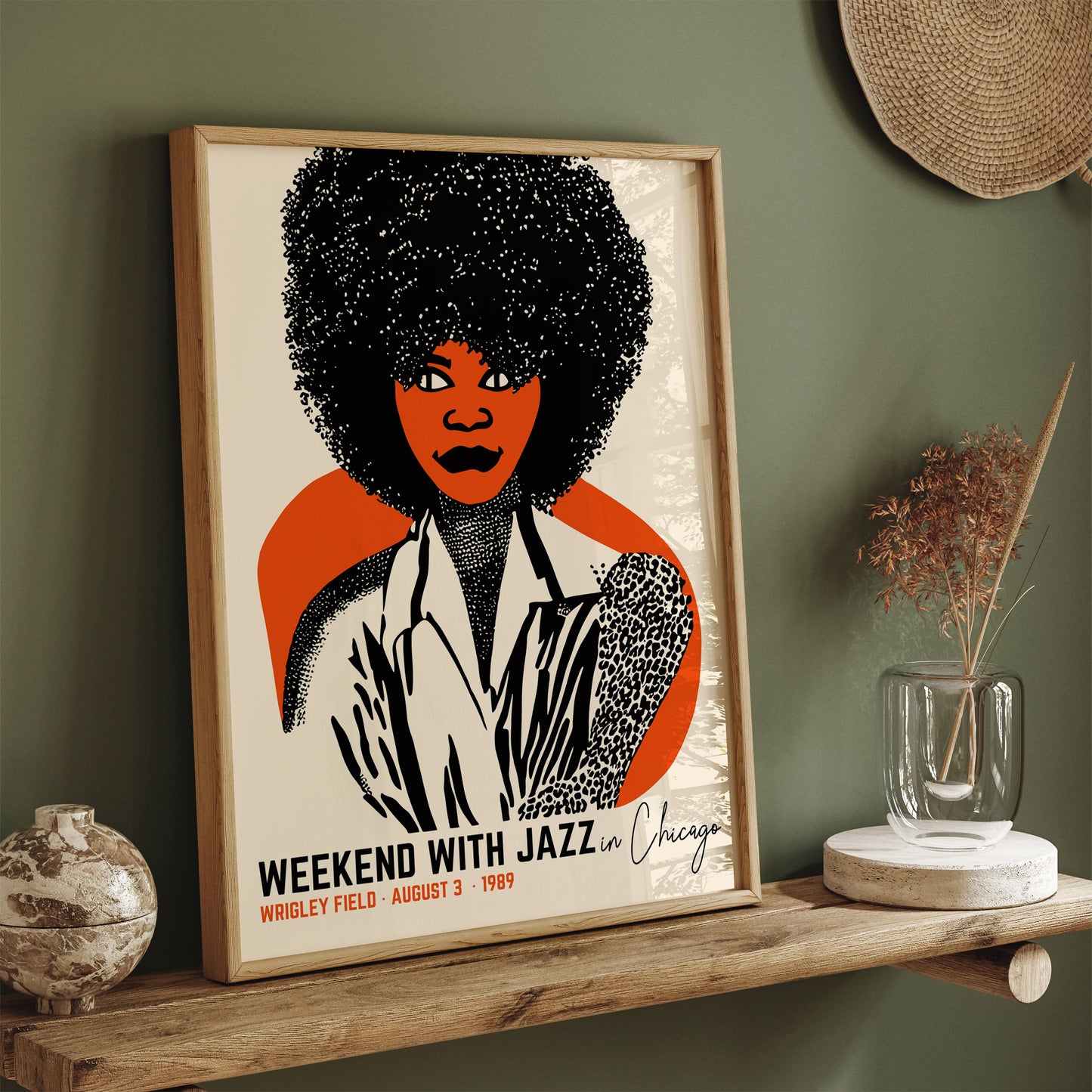 Weekend With Jazz Chicago Festival Poster