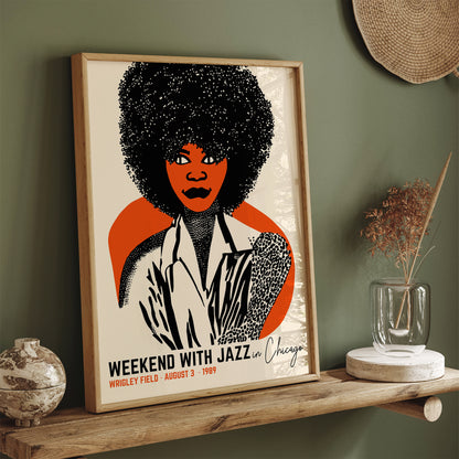 Weekend With Jazz Chicago Festival Poster