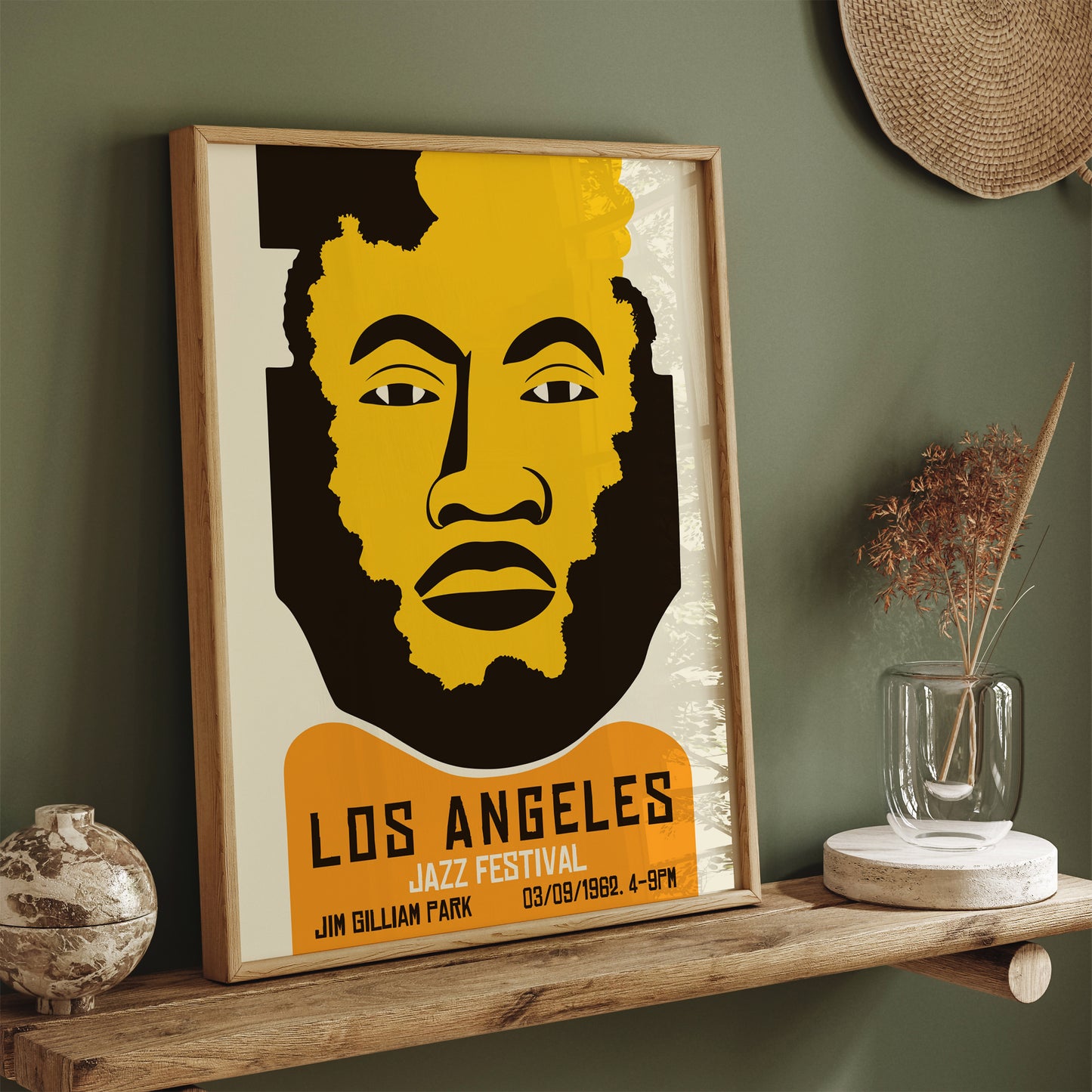 Los Angeles Jazz Festival Poster Print