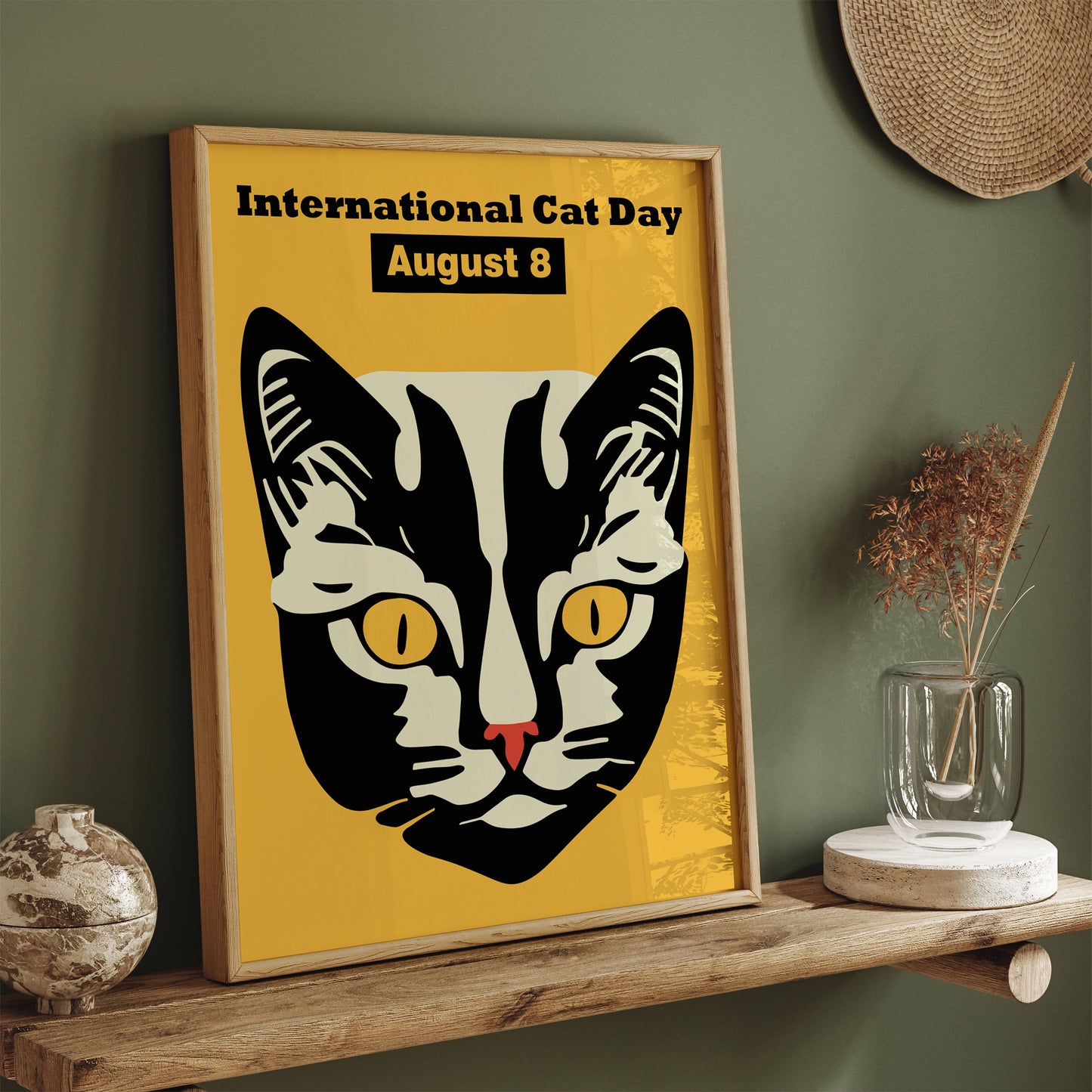 Cat Day Poster - August 8