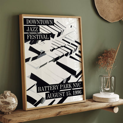 Downtown NYC Jazz Festival Poster