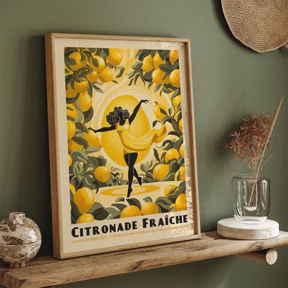 Citronade Frache - French Vintage Poster