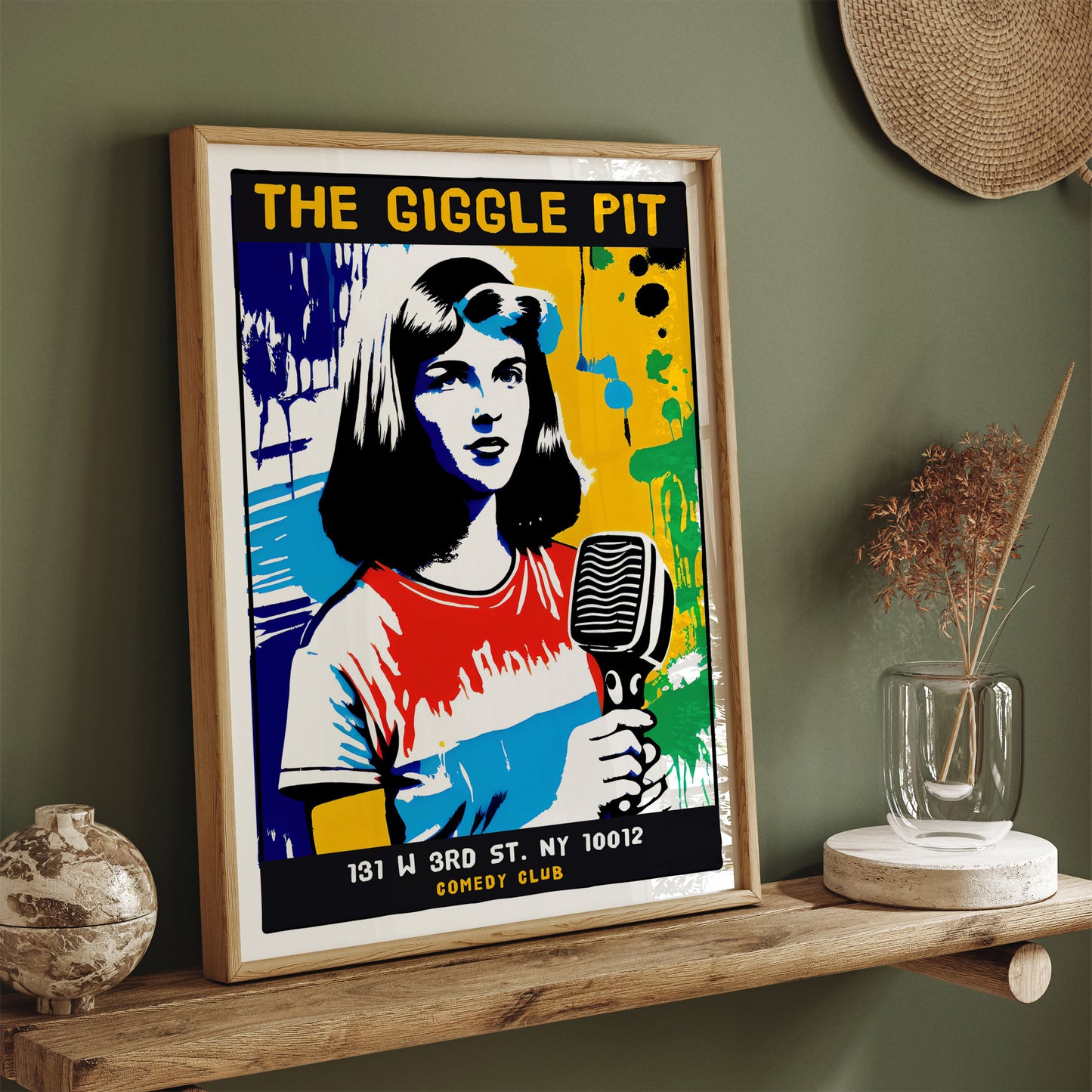 The Giggle Pit - NYC Comedy Club Poster