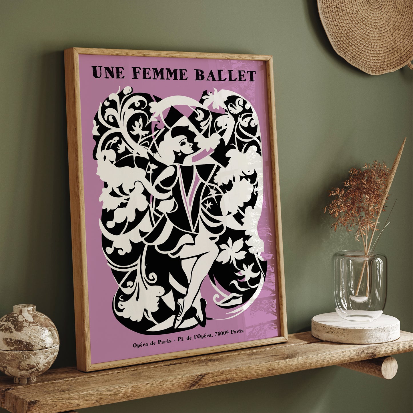 French Opera Vintage Wall Art Poster