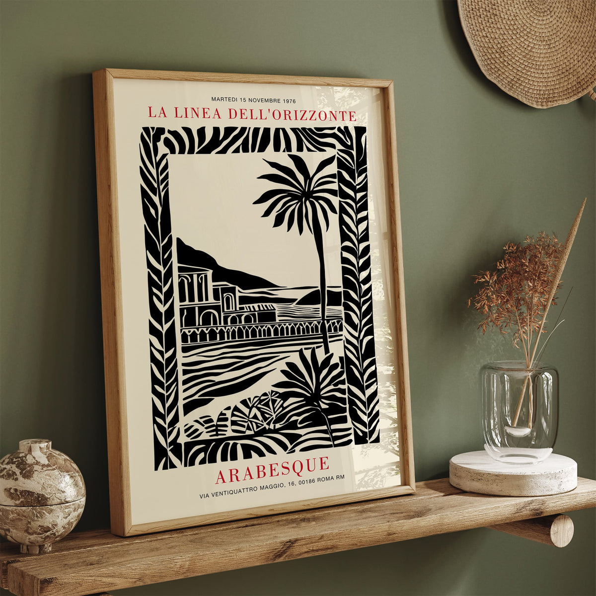 Arabesque Italy Art Print