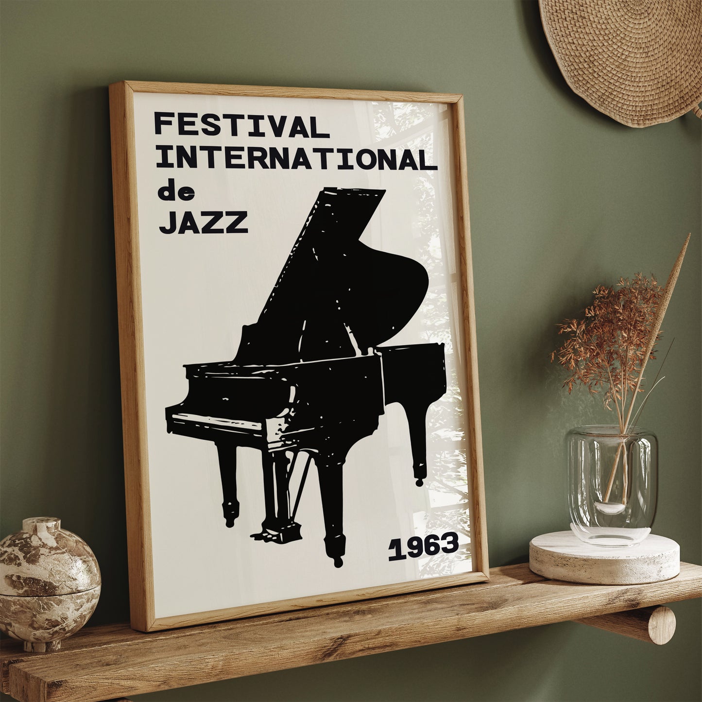 Festival International De Jazz 1963 Poster